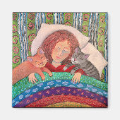 寝る マグネット (正面)