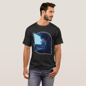 寝不足ゲーマー - 深夜ゲーミングデザイン Tシャツ (正面フル)