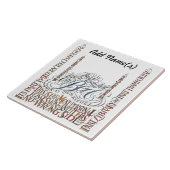 寝台に悪い面はない タイル (側面)