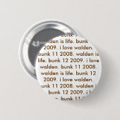 寝台12は2009年の。i愛walden。 寝台11 2008年の。wald… 缶バッジ (正面&裏面)