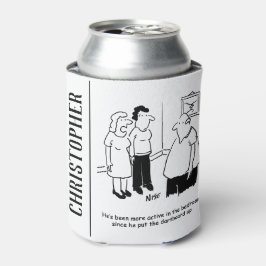 寝室にダーツボード。漫画おもしろい 缶クーラー