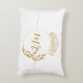 寝室の枕 アクセントクッション (裏面(縦))