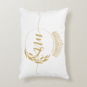 寝室の枕 アクセントクッション (正面(垂直))