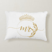 寝室の枕 アクセントクッション (裏面)