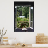 寝室の窓 ポスター (キッチン)