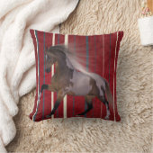 寝室の馬の部屋の装飾のための馬の装飾 クッション (ブランケット)