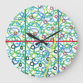 寝室又は浴室用装飾壁掛け時計 ラージ壁時計