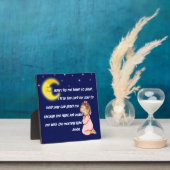 寝床に横になって寝た フォトプラーク (インサイチュ)