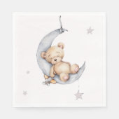 寝熊ナプキン スタンダードランチョンナプキン (正面)