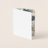 寝熊 箔カード (正面)