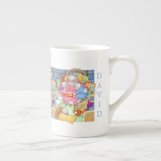 寝物語 ボーンチャイナ マグカップ (右)