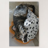 寝猫パズル ジグソーパズル (縦)