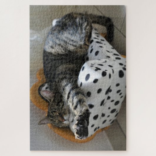 寝猫パズル ジグソーパズル (縦)