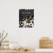 寝猫ポスター ポスター (キッチン)