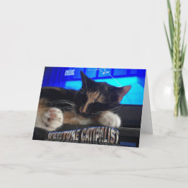寝猫 カード