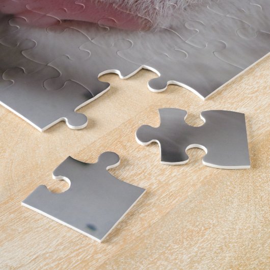 寝猫 ジグソーパズル (側面)