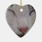 寝猫 セラミックオーナメント (右)