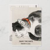 寝猫 ポストカード (正面/裏面)