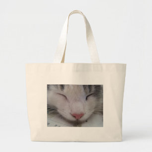 寝猫 ラージトートバッグ
