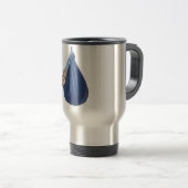寝袋のコーヒーまたはタンブラーのフェレット トラベルマグ (正面右)