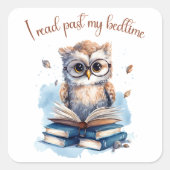 寝読過去 スクエアシール (正面)