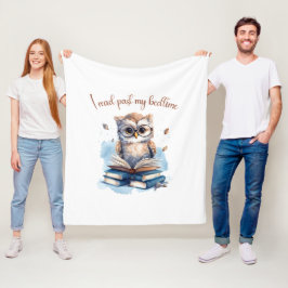 寝読過去 フリースブランケット