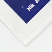 寝間着夜 フリースブランケット (角)