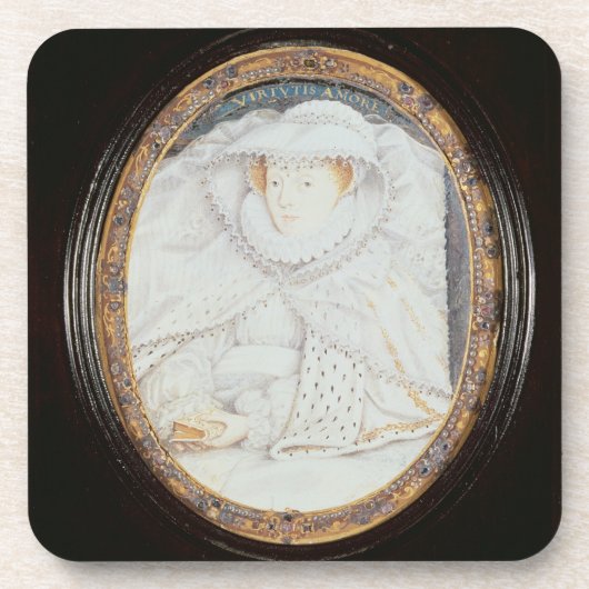寡婦としてスコット(1542-87年)のメリー女王 コースター (正面)
