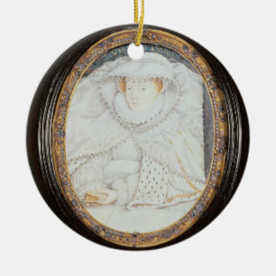 寡婦としてスコット(1542-87年)のメリー女王 セラミックオーナメント