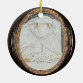 寡婦としてスコット(1542-87年)のメリー女王 セラミックオーナメント (裏面)