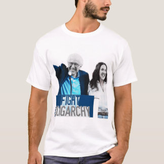 寡頭政治と闘うベルン&AOC Tシャツ
