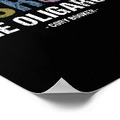 寡頭政治の簿記レジストを乱す ポスター (角)