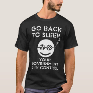 寢て下さい Tシャツ