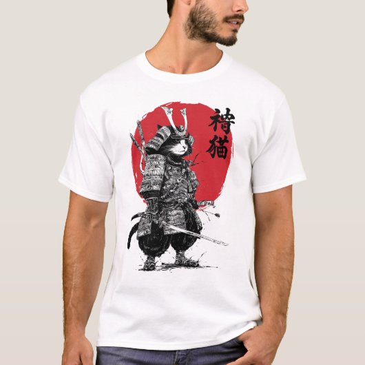 寧子サムライ Tシャツ (正面)