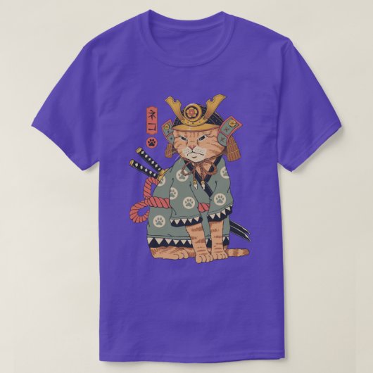 寧子サムライ Tシャツ (デザイン正面)