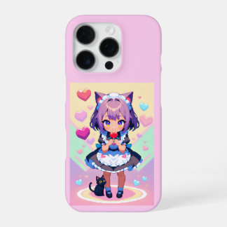 寧子メイドアニメピクセルスタイル iPhone 16 PROケース