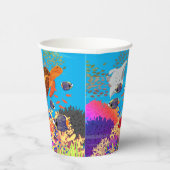 寧波カラフルサンゴ礁 紙コップ (右)