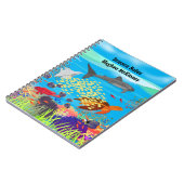 寧波鮮やかサンゴ礁インスパイア ノートブック (左側)