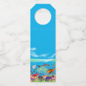 寧波鮮やかサンゴ礁インスパイア ボトルネックタグ (裏面)