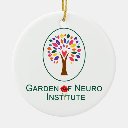 寧路研究所のぶら下がったオーナメント セラミックオーナメント (正面)