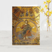 審判のキリスト、フィレンツェ、イタリア -  カード (黄色い花)