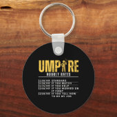 審判の時給がおもしろい レフェリー キーホルダー (正面)