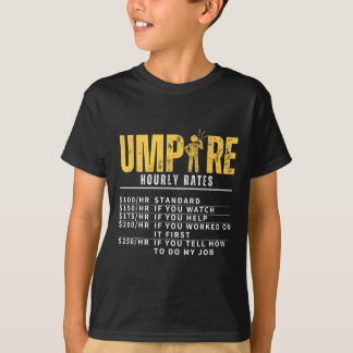 審判の時給がおもしろい レフェリー Tシャツ
