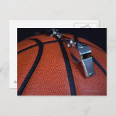 審判の笛が人の上に乗る ポストカード (正面/裏面)