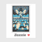 審判カード第20タロットカードレトロヴィンテージ シール (シート)