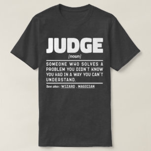 審判名詞定義プロフェッショナルパパ皮肉 Tシャツ