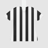 審判員のクリスマスのオーナメント オーナメント (裏面)