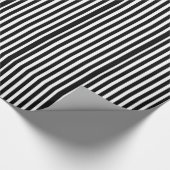 審判員は縞で飾ります ラッピングペーパー (角)