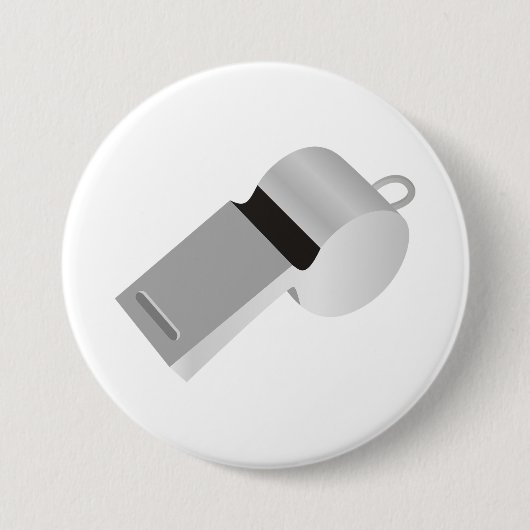 審判員笛ボタン 缶バッジ (正面)