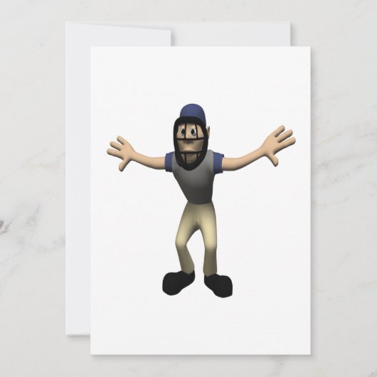 審判員 招待状 (正面)